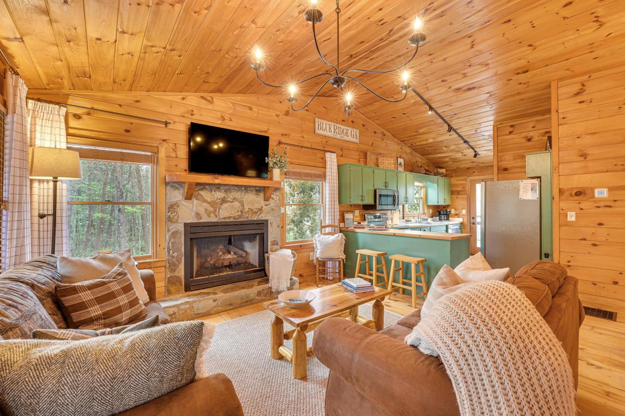Cozy Cabin In Private Location With Hot Tub And Grill! Blue Ridge Exterior foto