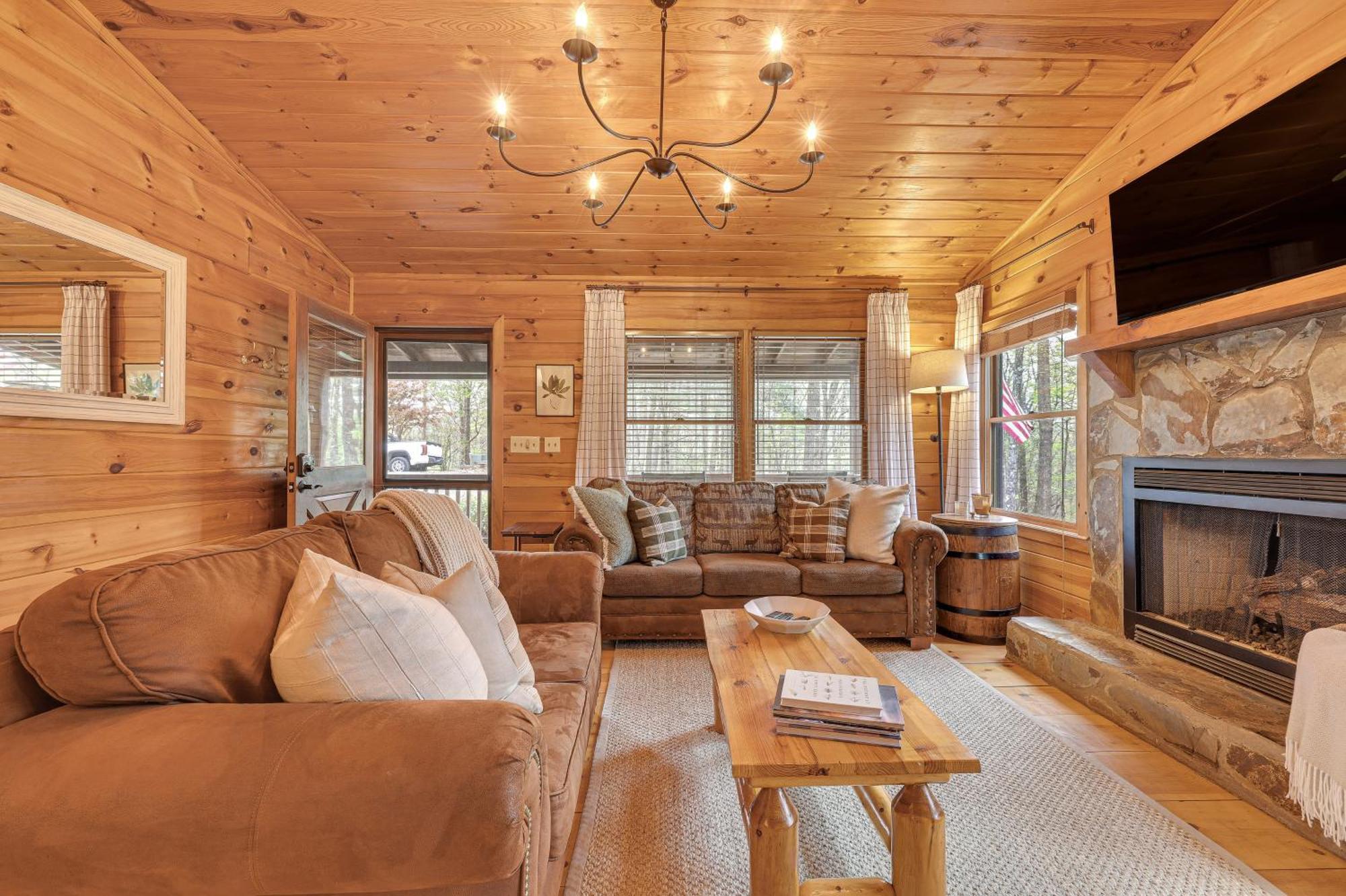Cozy Cabin In Private Location With Hot Tub And Grill! Blue Ridge Exterior foto