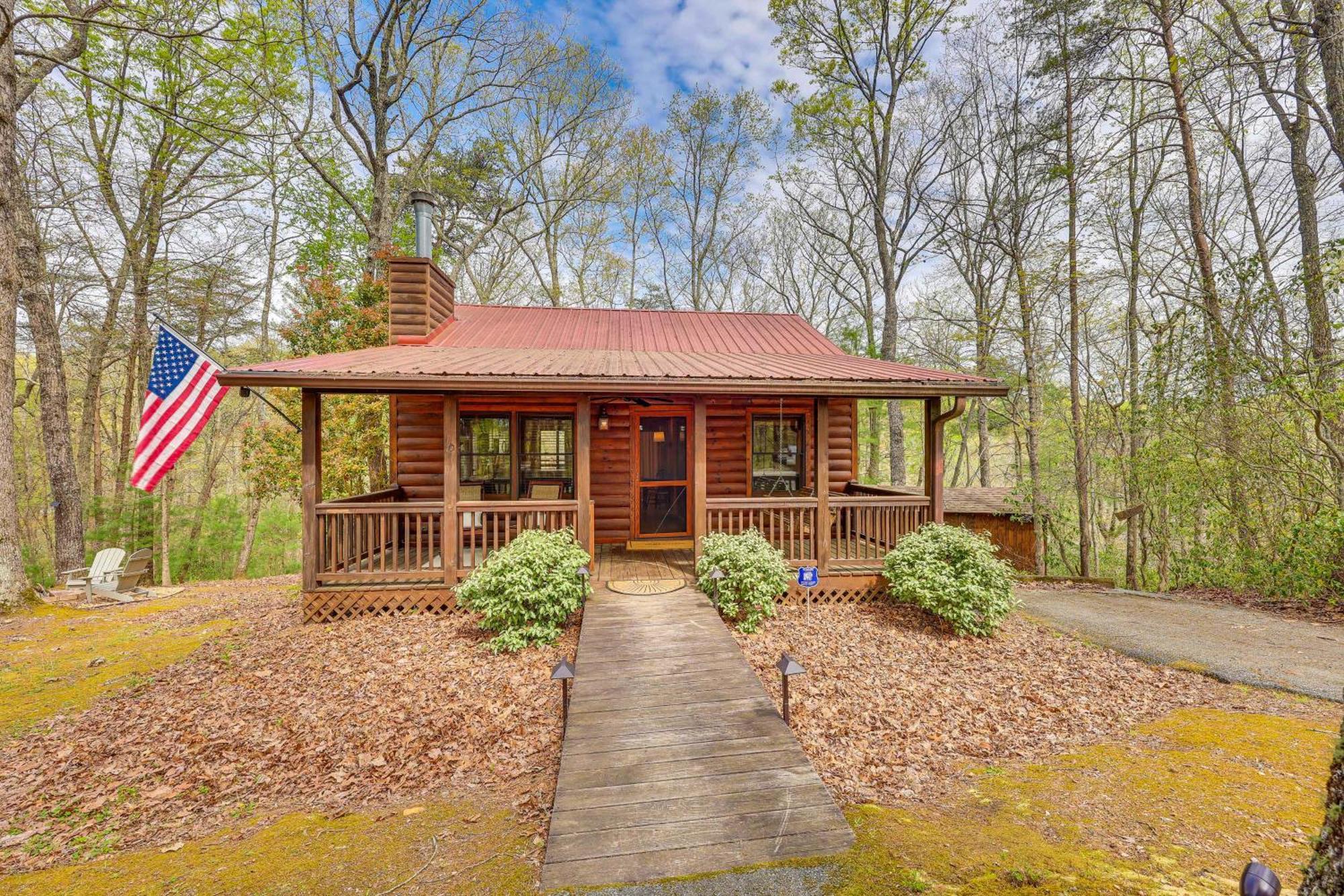 Cozy Cabin In Private Location With Hot Tub And Grill! Blue Ridge Exterior foto