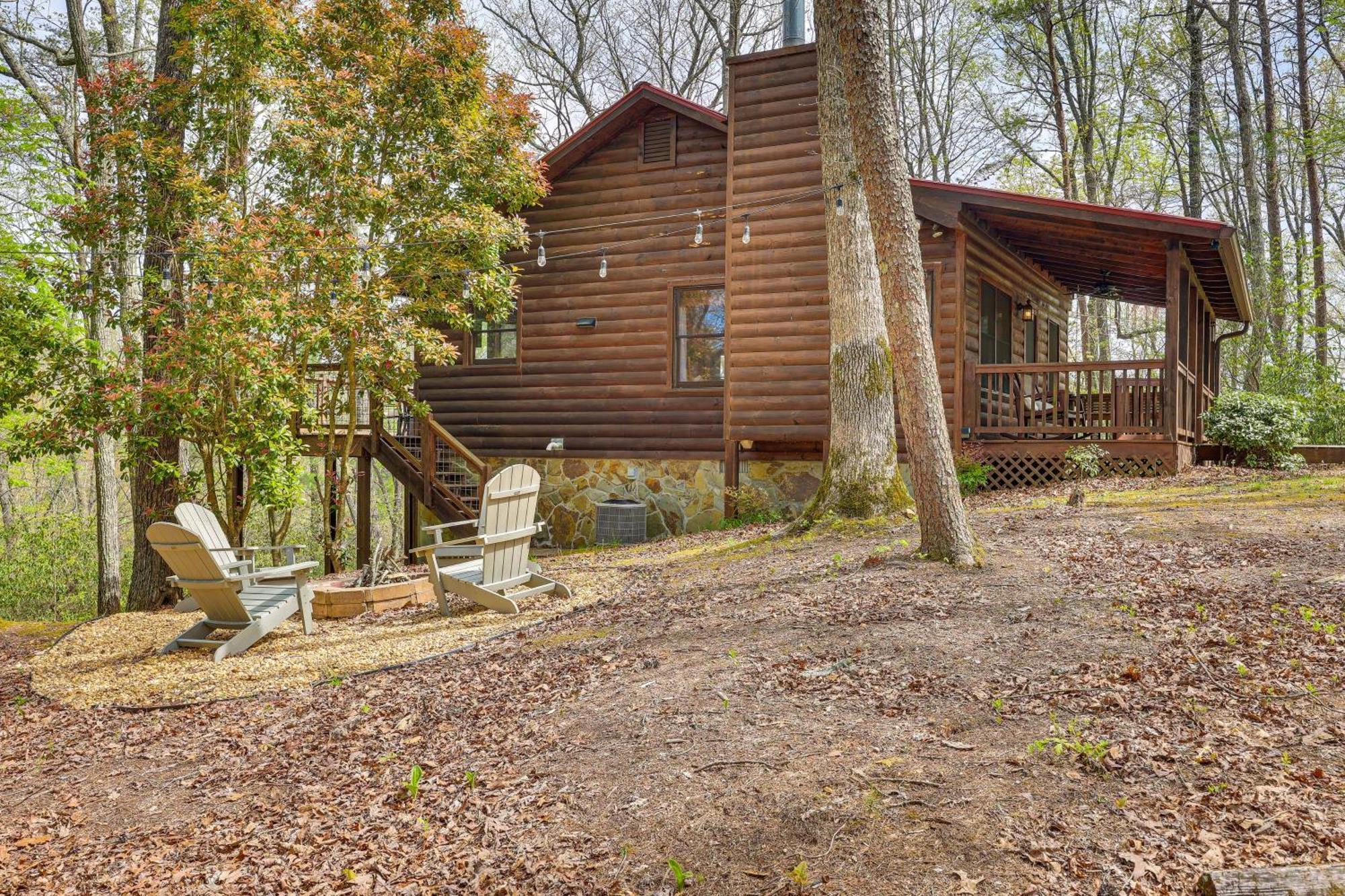 Cozy Cabin In Private Location With Hot Tub And Grill! Blue Ridge Exterior foto